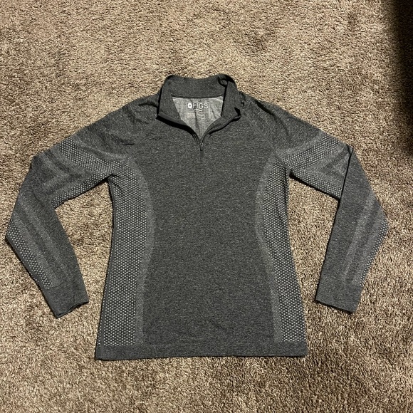 Figs Salta Seamless 1/4 Zip Pullover - Picture 1 of 6